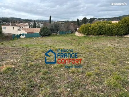 terrain 1 000 m² draguignan