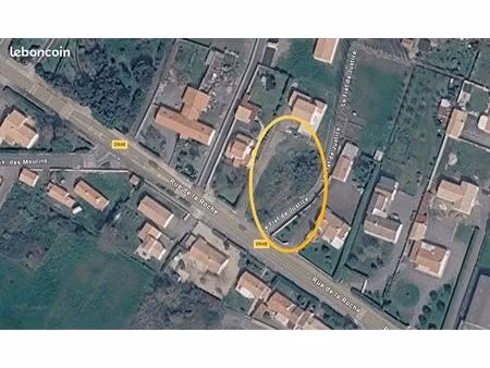 terrain constructible 1000 m2 beauvoir-sur-mer