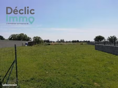terrain 1 310 m² saint vincent sur jard