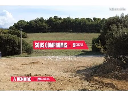 terrain 1 650 m² plan d aups sainte baume