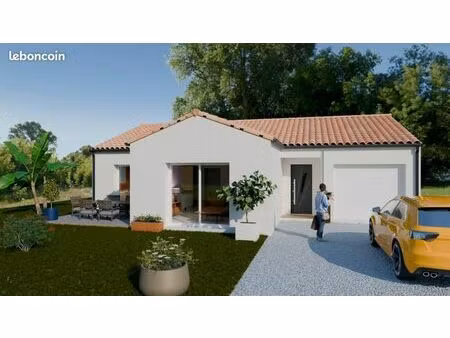 maison 84 m² beauvoir sur mer