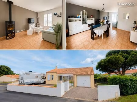 maison familiale lumineuse à longeville-sur-mer 96m2