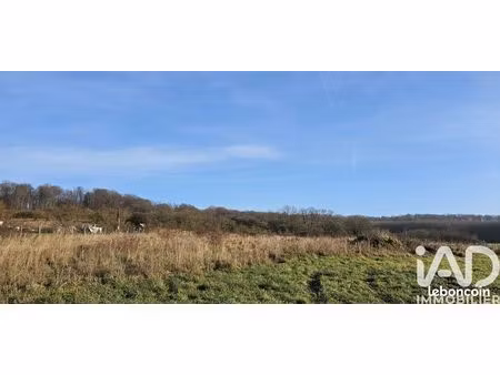 terrain 1100 m² dampleux