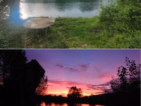 terrain 2970 m² en bord de marne - cadre idyllique - anciennement construit - 1 heure de p