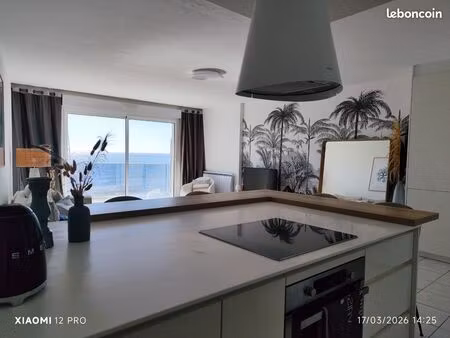 appartement vue mer sur la corniche