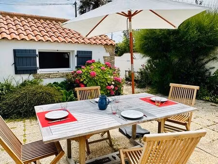 à vendre maison noirmoutier 500m plage - calme sans vis à vis