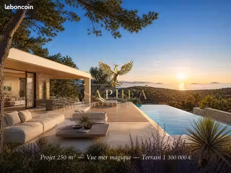 terrain 2000 m² bandol