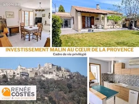 maison en viager 3 pièces 70 m²