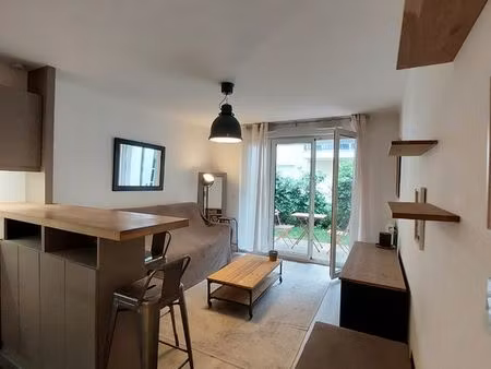 studio 27 m² avec jardin + terrasse