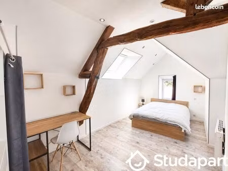 chambre 1 pièce 13 m²