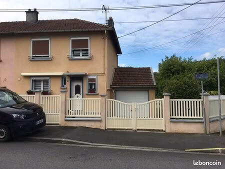 maison t4 avec garage et jardin à revin