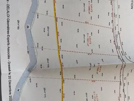 terrain 1500 m² jandun