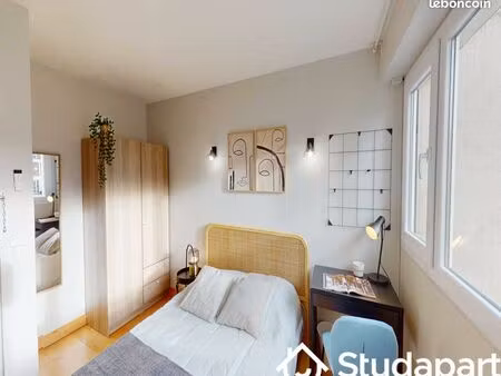 chambre 1 pièce 9 m²