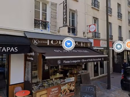 local commercial 35 m² levallois perret
