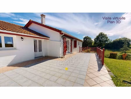 maison hastingues 3 chambres  garages  terrain 2006 m²