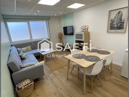 appartement au rez de chaussée avec de beaux volumes !