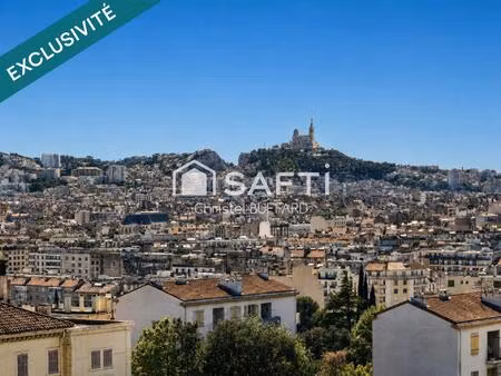 exclusivité – t4 rénové avec vue panoramique sur marseille – la blancarde