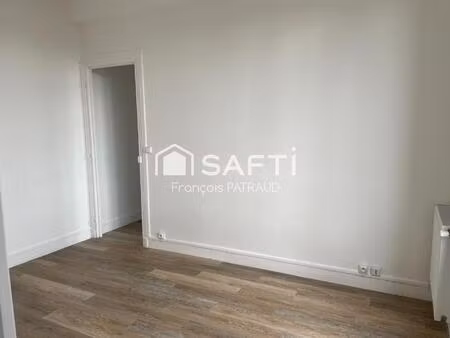 appartement vendu libre