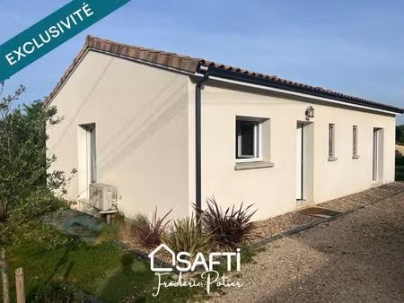 maison contemporaine de 75m2