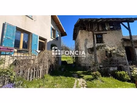 charmante maison en pierres avec grange - crets en belledonne