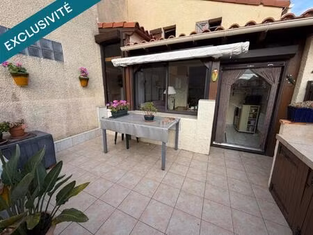 maison t3 avec cour proche mer  port et village