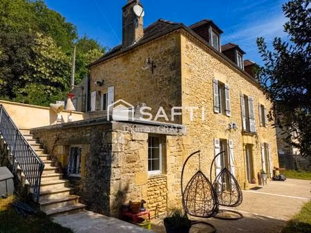 élégante maison de maître rénovée – secteur sarlat – périgord noir