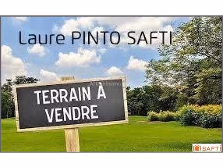 terrain à bâtir  viabilisé 750m2