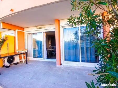appartement t2 rénové + terrasse