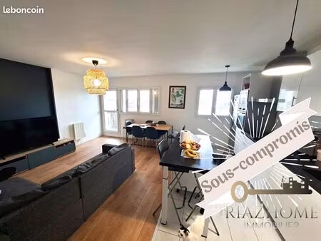 appartement 3 pièces 65 m²