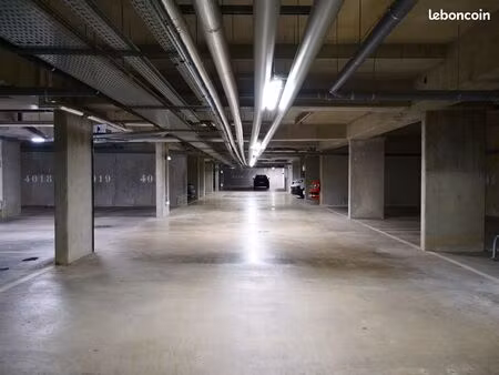 vente parking sous-sol neuf et sécurisé - cergy préfecture