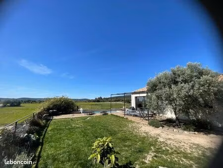 maison - villa plain-pied avec piscine – vue exceptionnelle – aucun vis-à-vis