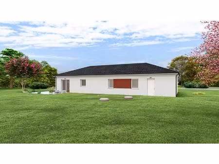 terrain avec maison neuve à vendre
