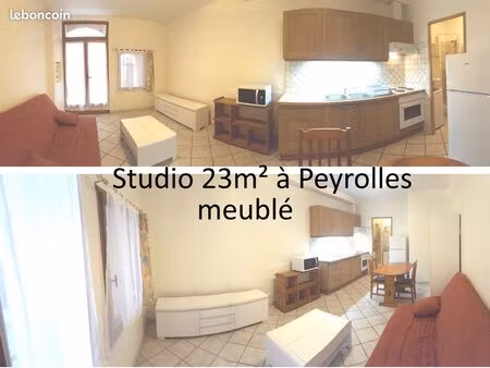 studio 23m² à peyrolles