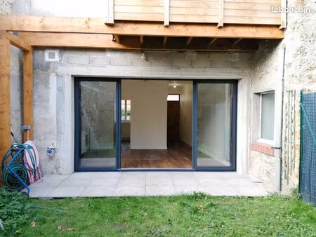 loue 37m² + 40m² de jardin  centre jouars pontchartrain - 1 chambre