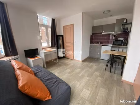 studio 1 pièce 17 m²