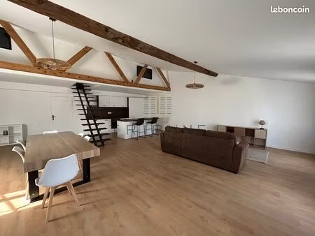 loft 3 pièces 88 m²