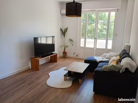 à louer bail meublé – beau 2 pièces meublé de 53 m² avec balcon – nice gorbella