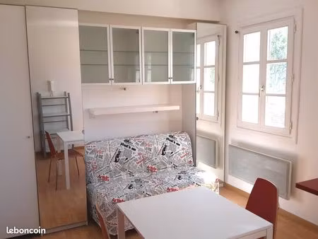 studio meublé 19 m² à 150 m faculté