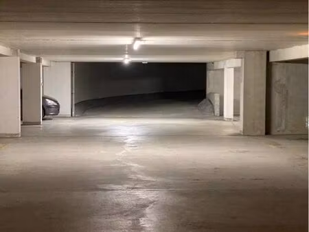 place de parking déjà louée