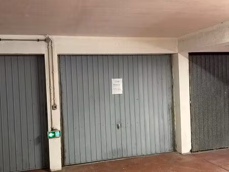 garage box fermé