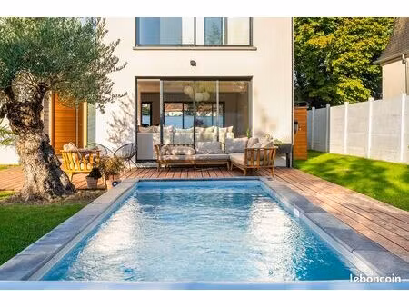 maison contemporaine 174 m² – quartier marbeau – piscine – dpe a – terrain 738 m²