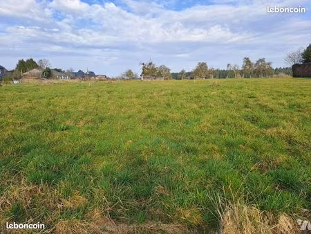 terrain 1 057 m² fierville les parcs