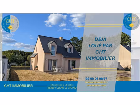location maison 5 pièces 91.5 m² à beignon (56380)  780 €