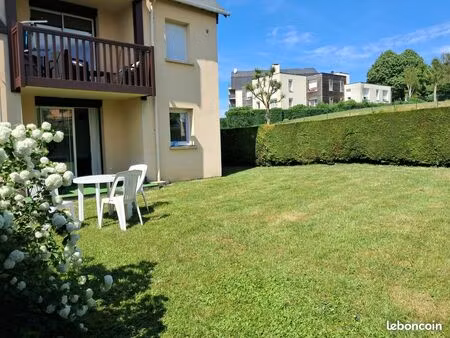 rare 3 pièces avec jardin privatif / résidence avec piscine