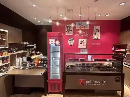 fonds de commerce chocolaterie 35 m²