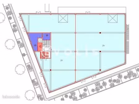 local hôtel  logistique 838 m²