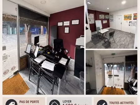 local commercial à céder – 38 m² – emplacement stratégique