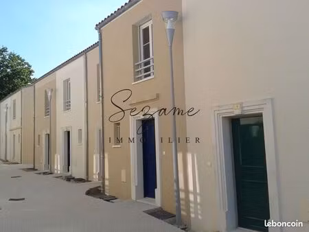 angoulême - maison récente f3 avec garage et jardin - investissement locatif