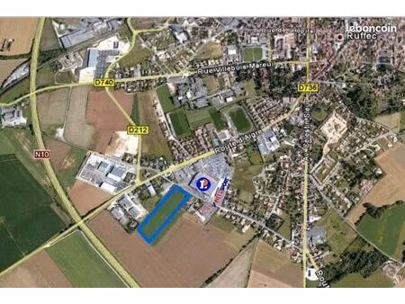 terrain 25 904 m² ruffec