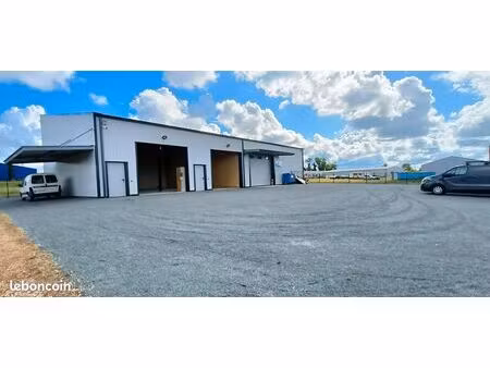 local / atelier / dépôt neuf 90 ou 180 m² – sécurisé – zac st porchaire – accès rapide roc